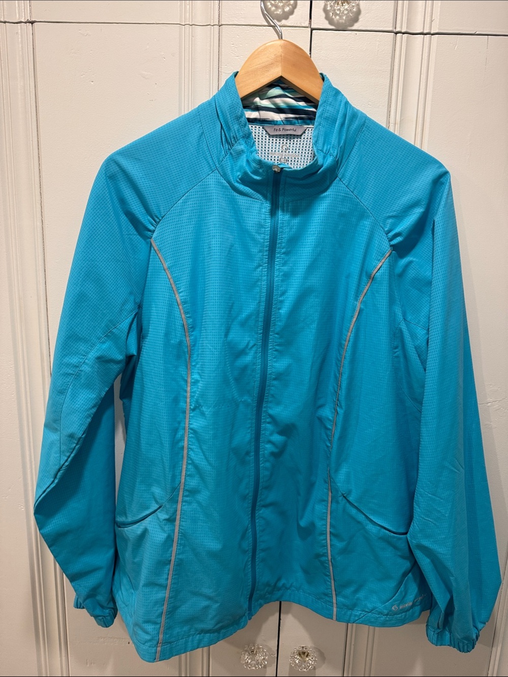 Moving comfort Bright Turquoise Full-Zip Active Jacket